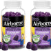 Airborne Elderberry + Zinc & Vitamin C Gummies For Adults, Immune Support Vitamin D & Zinc Gummies With Powerful Antioxidant Vitamins C D & E - 50 Gummies, Elderberry Flavor
