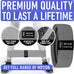 Resistance Bands for Workout with Fabric Elastic Bands for Leg, Glute & Thigh Toning