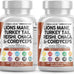 Clean Nutraceuticals Lions Mane 20in1 Mushroom Supplement with Turkey Tail Reishi Cordyceps Chaga Maitake Meshima Poria Cocos Shiitake Oyster Porcini Enoki - 1 Pack