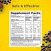 Zarbee’s Elderberry Gummies for Kids, Immune Support Supplement with Vitamins A, C, D3, E, & Zinc, Gluten & Gelatin Free, No Artificial Flavors, Natural Berry Flavor, Ages 2+, 42 ct