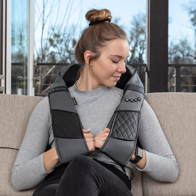RESTECK Shiatsu Massager for Neck and Back with Heat