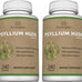 Premium Psyllium Husk Fiber Supplement 1450mg, 240 Capsules