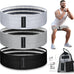 3-Level Fabric Resistance Bands for Strength Training, Rehab, Yoga