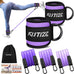 KUTIZE Adjustable Ankle Resistance Bands for Full-Body Workouts