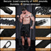 Innstar Heavy Duty Pull Up Assist Bands - Adjustable Resistance 165-265lbs with Fabric Feet/Knee Rest