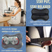 Zyllion Shiatsu Back and Neck Massager with Heat - 3D Electric Kneading Deep Tissue Massage Pillow