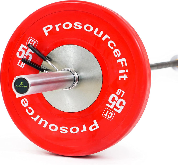 ProsourceFit Olympic Barbell Clips - Secure, Easy-Grip 2-Inch Collars for Weightlifting