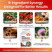 VEV Berberine Supplement with Ceylon Cinnamon, Cayenne Pepper, Turmeric, Milk Thistle, Vegan & Non-GMO – 120 Capsules