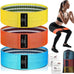 Renoj Resistance Bands Set: 3 Fabric Loops for Pilates, Yoga, Home Gym, Booty, Leg Training