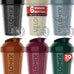 VELOMIX 6-Pack 20oz Protein Shaker Bottles - Leak-Proof, Dishwasher Safe