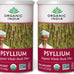 ORGANIC INDIA Psyllium Herbal Powder - Whole Husk Fiber, Vegan, Gluten-Free, USDA Certified Organic, Non-GMO, Soluble & Insoluble Fiber Source - 12 Oz Canister (Pack of 1)