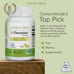 Nature's Trove L-Theanine 200mg 120 Vegetarian Capsules
