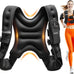 Renoj Weighted Vest for Fitness: 6lb-20lb Fixed Weights, Reflective Strips, Storage Pocket