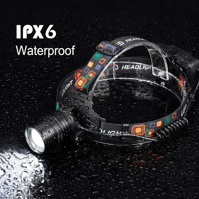 Rechargeable Headlamp 2Pack, 99000 Lumens Super Bright LED Head Lamp with 3 Modes, 90° Adjustable Head Lights for Forehead, 45H Long Runtime & IPX6 Waterproof HeadLamps for Camping Hunting Hiking