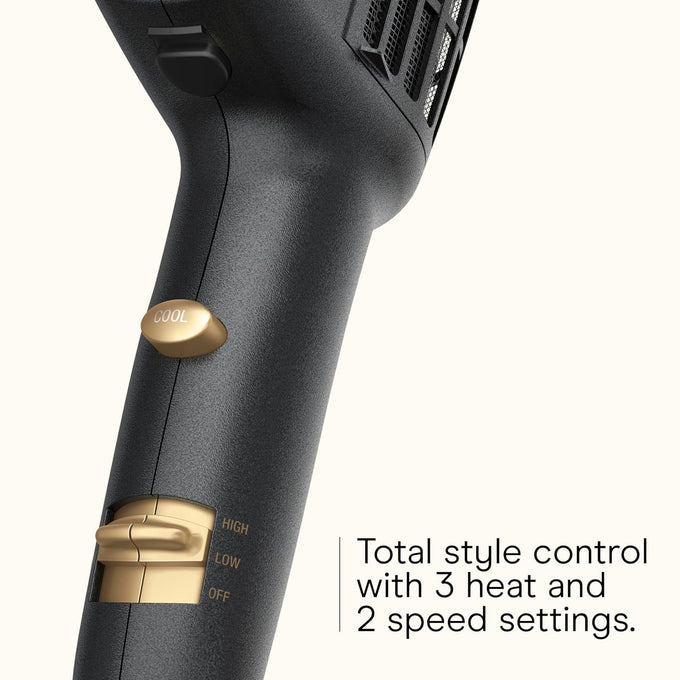 INFINITIPRO BY CONAIR 3-in-1 Styling Hair Dryer, 1875W Hair Dryer and 3 Attachments