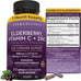 Viva Naturals Elderberry with Vitamin C and Zinc for Adults - 5 in 1 Sambucus Black Elderberry Capsules with Vitamin D3 5000 IU Immunity Supplement, Sambucus Elderberry Immune Support Supplement