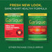 Garlique Garlic Extract Supplement, Healthy Cholesterol Formula, Odorless & Vegan, 60 Caplets