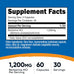 Nutricost Berberine HCl 1200mg , 60 Vegetarian Capsules - Gluten Free & Non-GMO