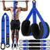 Pull Up Assist Bands, 3 Resistance Levels, Adjustable Comfort Foot Rest