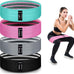 3-Level Fabric Resistance Bands for Strength Training, Rehab, Yoga