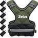 Zelus Adjustable Weighted Vest for Men & Women - 4-10lb/11-20lb/20-32lb Workout Vest