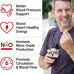 Force Factor Total Beets Blood Pressure Support Beet Root Capsules, 1800mg Organic Beet Root Powder Beet Supplement with Hawthorn Berry to Support Circulation and Blood Flow, 90 Vegetable Capsules