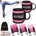 KUTIZE Adjustable Ankle Resistance Bands for Full-Body Workouts