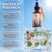 para Defend Wormwood Black Walnut Cleanse for Humans Drops Liquid Soursop Garlic Pumpkin Seed PAU D'Arco Oil of Oregano Turmeric Berberine Neem Extract Hull Bark Tincture by Clean Nutra