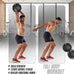 Yes4All Weighted Slam Balls - Durable PVC Sand-Filled Workout Balls 10-40 lbs