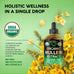 Mullein Drops for Lungs - USDA Organic Liquid - Mullein Leaf Extract Supplement - for Women & Men - Lung & Bronchial Cleanse for Smokers - Respiratory Health Support - As Tincture, Tea, Pills - 4 oz