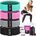 Resistance Bands for Workout with Fabric Elastic Bands for Leg, Glute & Thigh Toning