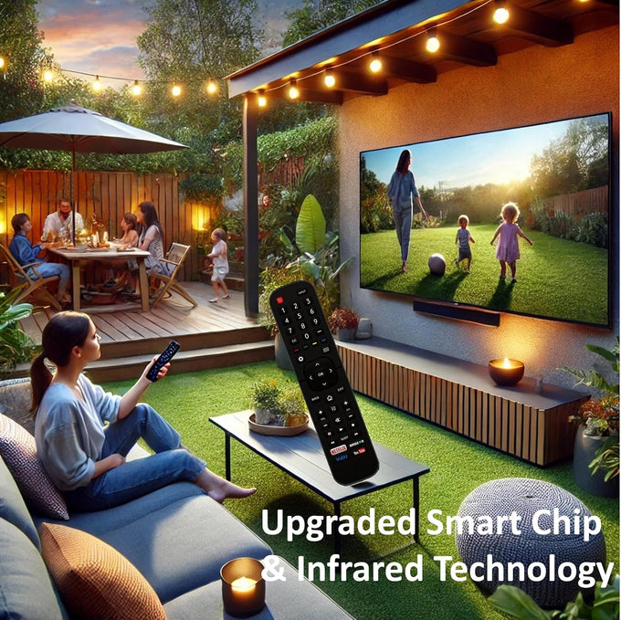 Universal for All Hisense-TV-Remote Compatible with All Hisense 4K LED HD UHD Smart TVs - Not for fire & roku TV