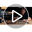 JOREST 155 in 1 Mini Electric Screwdriver Cordless, Precision Power Screwdriver Set, 5 Torque Levels (Max 0.75N.m), Gifts for Men, Magnetic Repair Tool Kit for iPhone, PC, Laptop, PS4 PS5, Xbox, Watch